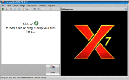 Convert X to DVD 7 – Convert and burn videos to DVD – all video formats