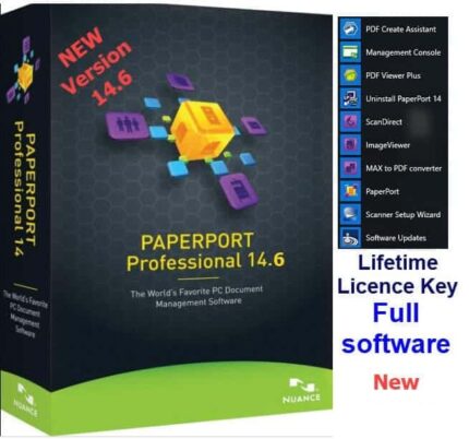 Nuance PaperPort 14.6 Professional scanning, converting,editing documents