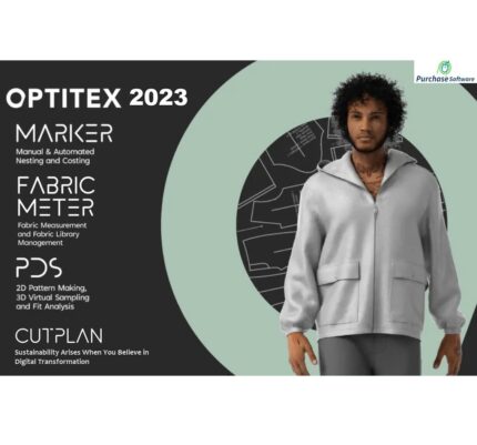 Optitex 2023 – Pattern design Software- Marker – Fabric Meter Lifetime Activation