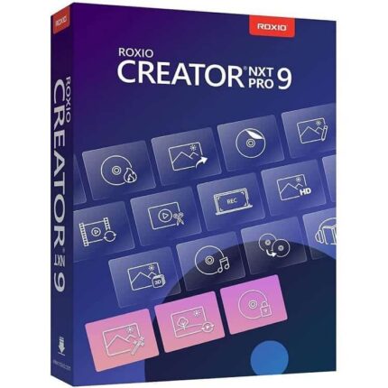 NEW Roxio Creator NXT Pro 9 Complete CD/DVD disc burner